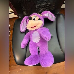 Disney Minnie Mouse Easter Bunny NWT